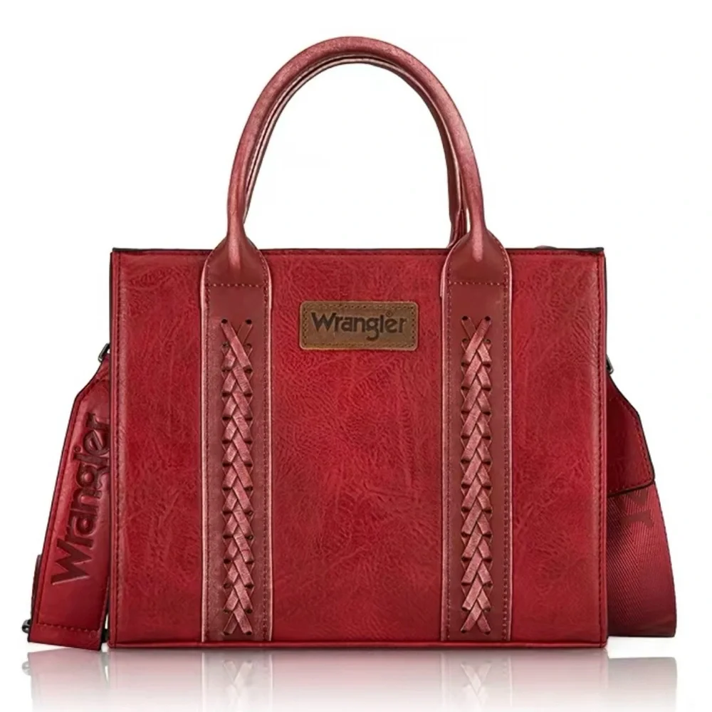 Wrangler Red Handbag Purse New with tags and box, Limited Edition